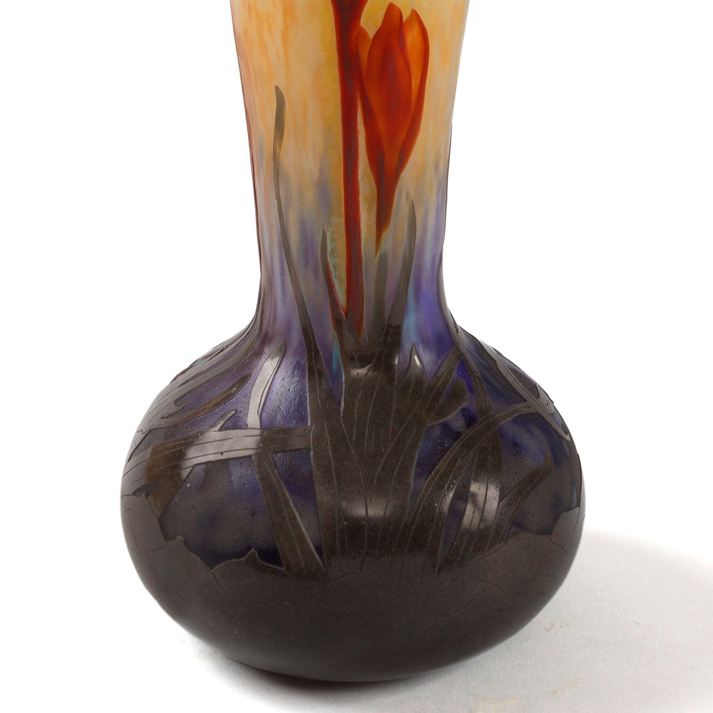 Macklowe Gallery Daum Nancy Cameo and Martelé Glass