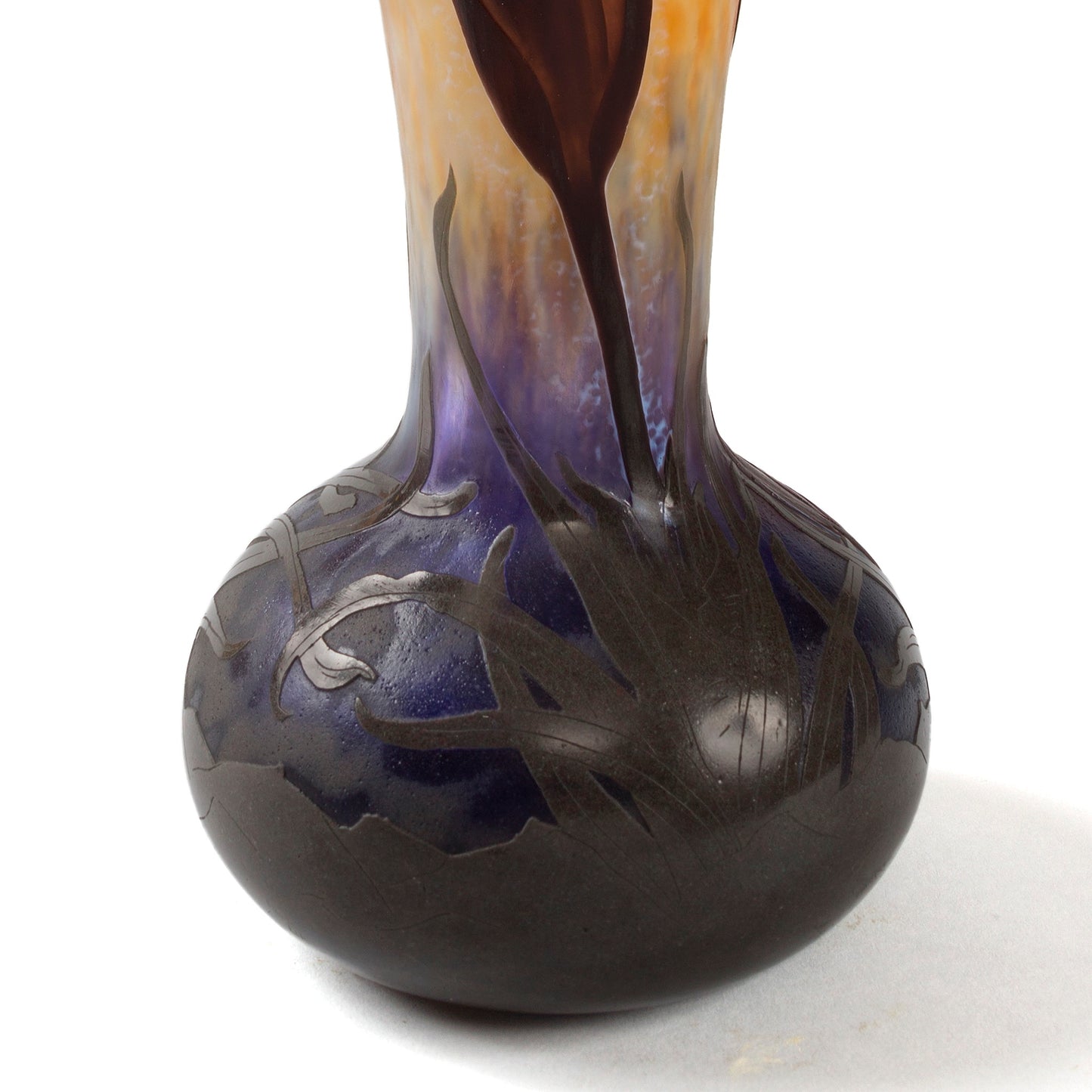Macklowe Gallery Daum Nancy Cameo and Martelé Glass