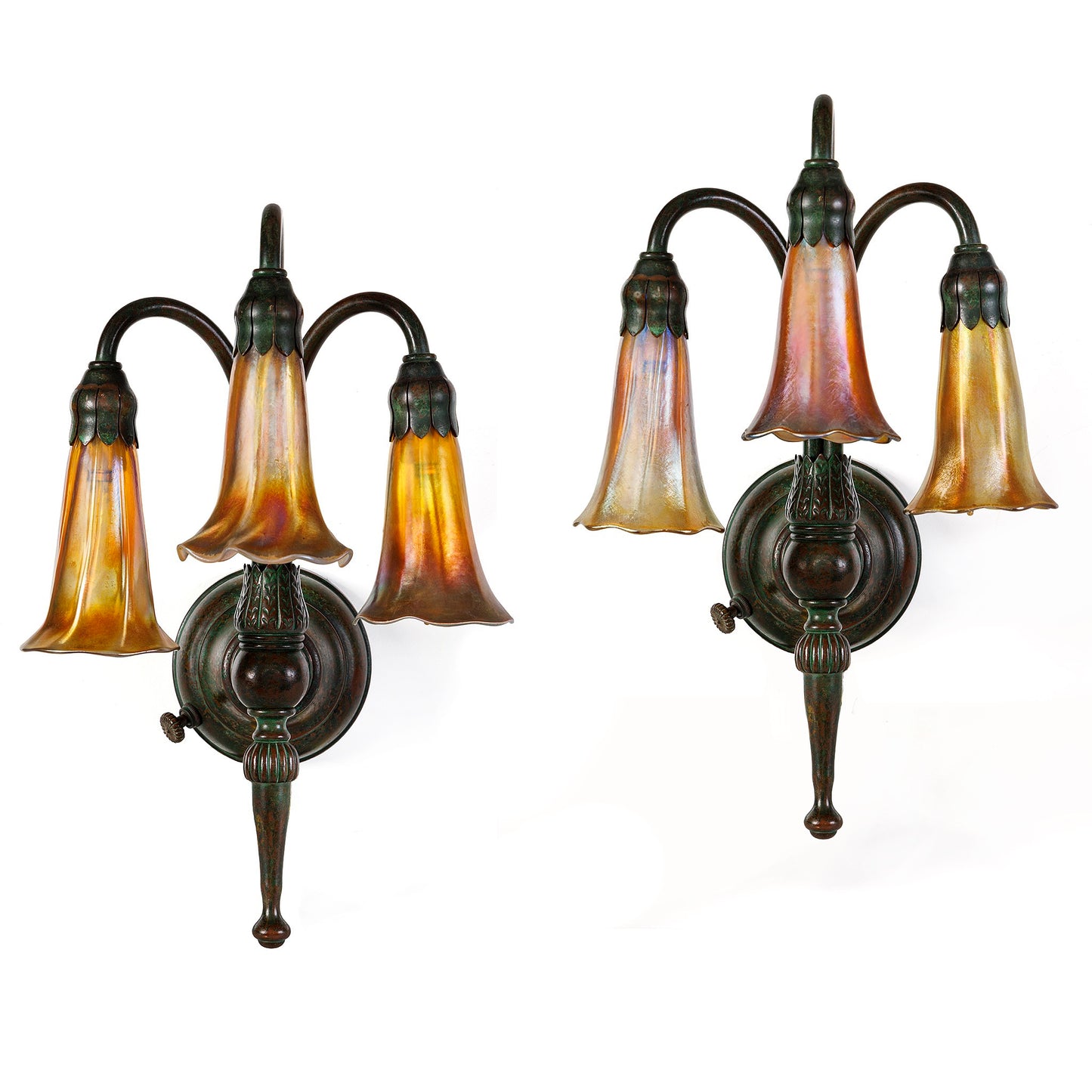 Macklowe Gallery Tiffany Studios New York Pair of
