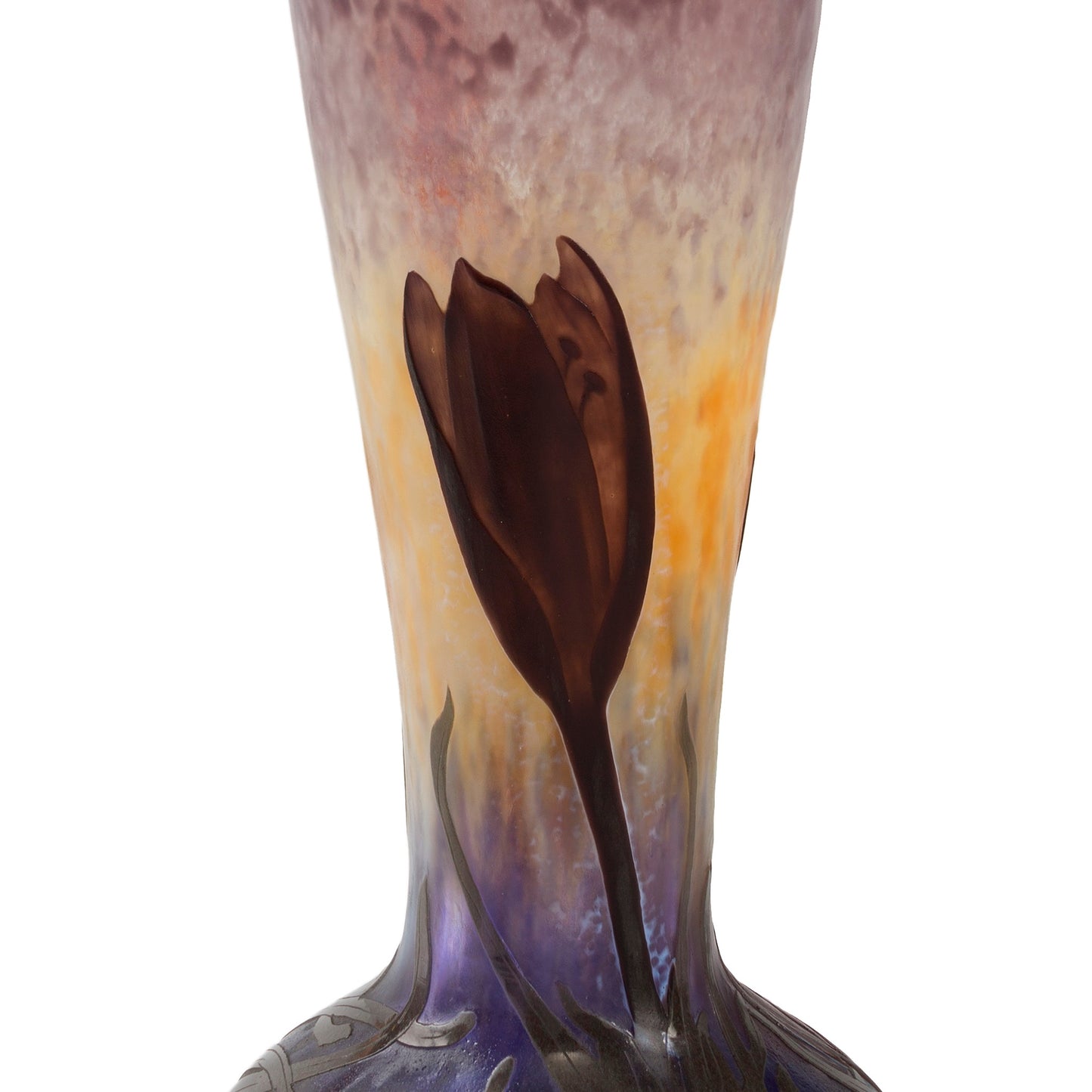 Macklowe Gallery Daum Nancy Cameo and Martelé Glass