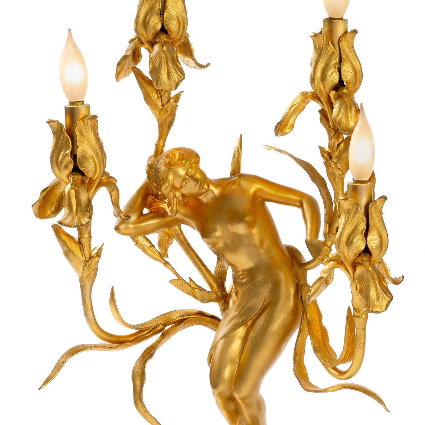 Macklowe Gallery Maurice Bouval Pair of Gilt Bronze