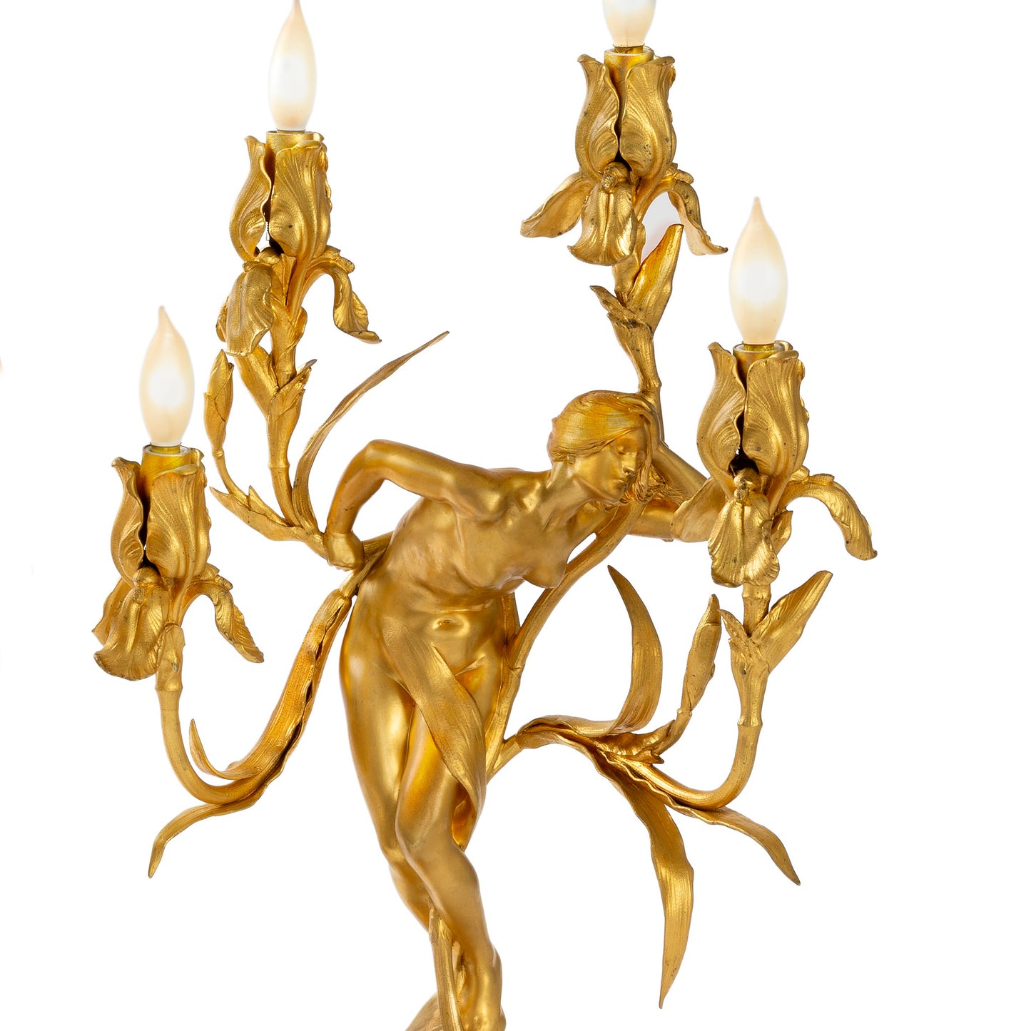 Macklowe Gallery Maurice Bouval Pair of Gilt Bronze