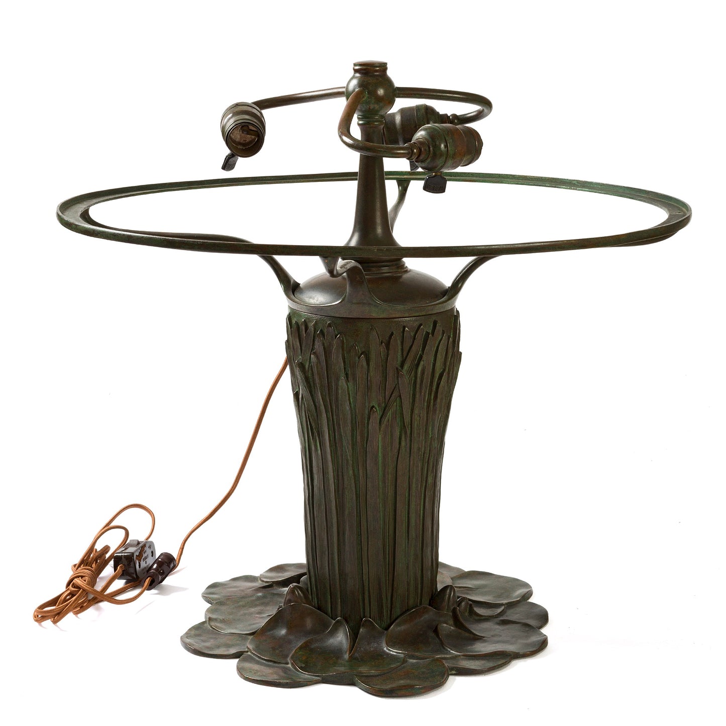 Macklowe Gallery Tiffany Studios New York “Flowering Water Lily” Table Lamp