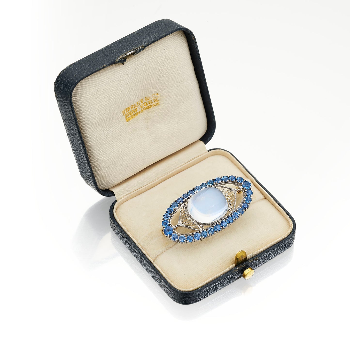 Macklowe Gallery Tiffany & Co. Art Nouveau Brooch, Louis Comfort Tiffany