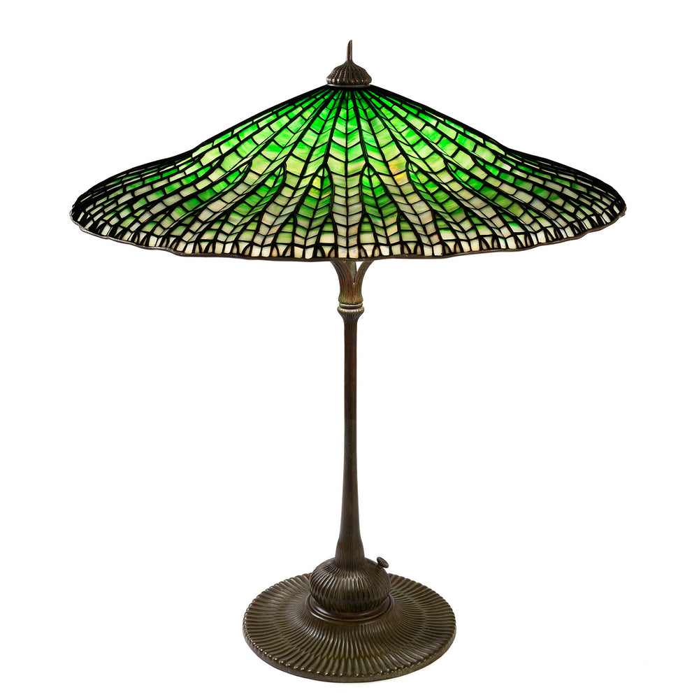 
                      
                        Macklowe Gallery Tiffany Studios New York "Lotus Leaf"  Table Lamp
                      
                    